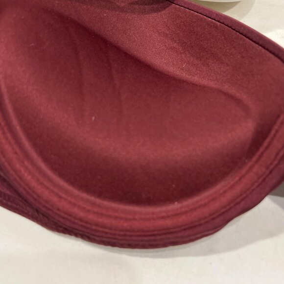 FAME Burgundy wine underwire bra 38C - Picture 4 of 6